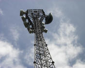 Michigan Department of Transportation (MDOT) traffic data microwave tower